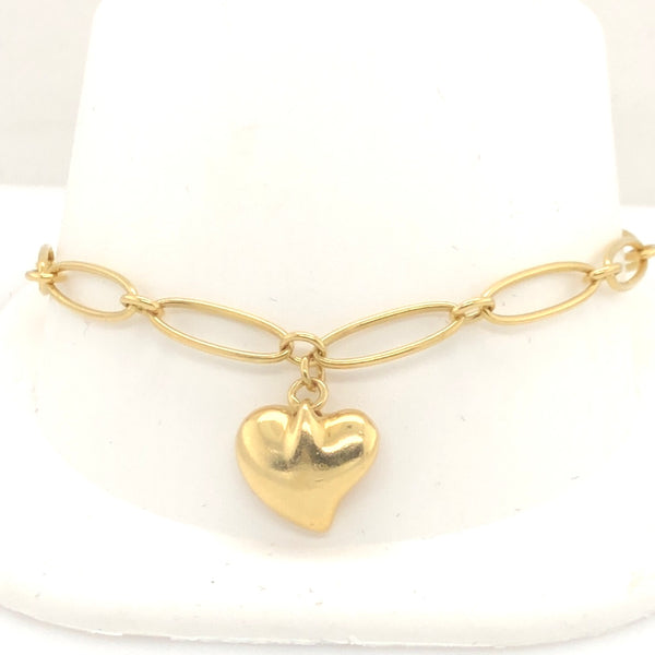 Tiffany Peretti 18K Yellow Gold Bracelet CB0229
