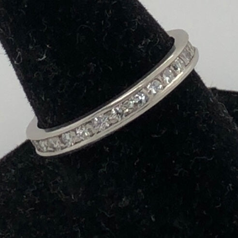 Platinum Diamond Eternity Band  CR0325