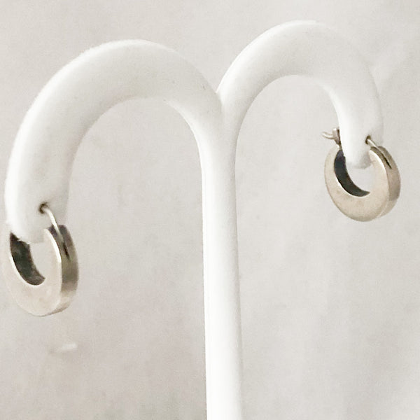 SS Thick Hoop Earrings  JSI0192
