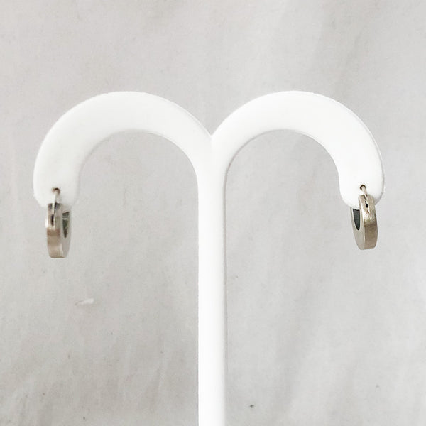 SS Thick Hoop Earrings  JSI0192